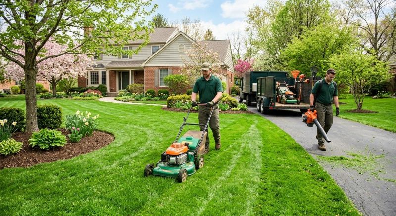 Slope Mowing in Bowie, MD